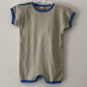 Burberry Baby Cashmere & Cotton Coverall NWT